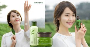 Duong da innisfree greentea balancing trang sang nhu yoona snsd medium